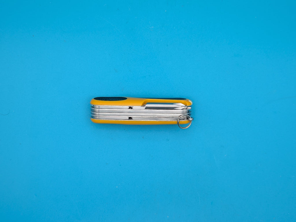 Victorinox EvoGrip S18 Yellow & Black Swiss Army Knife Multi Tool
