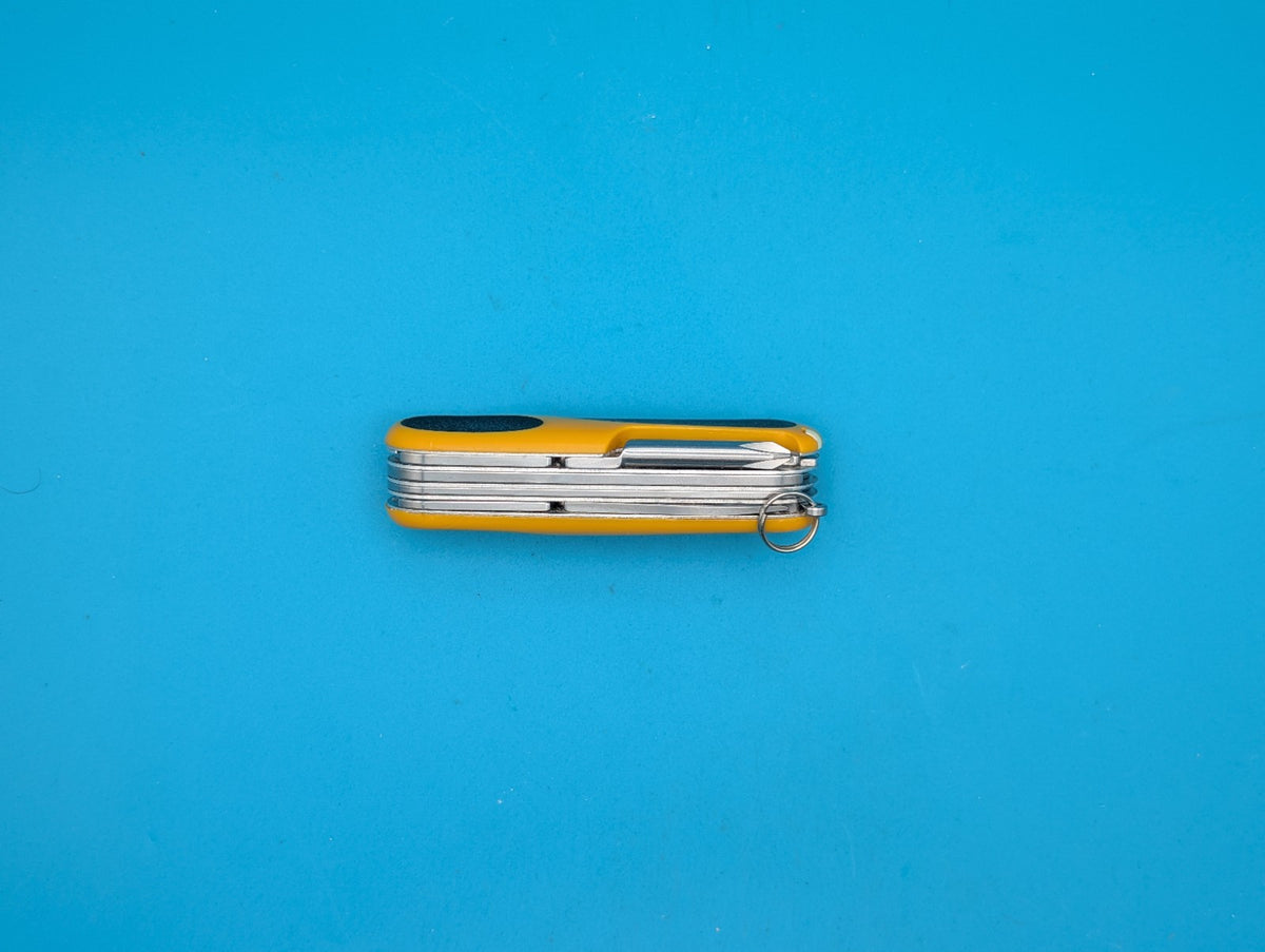 Victorinox EvoGrip S18 Yellow & Black Swiss Army Knife Multi Tool