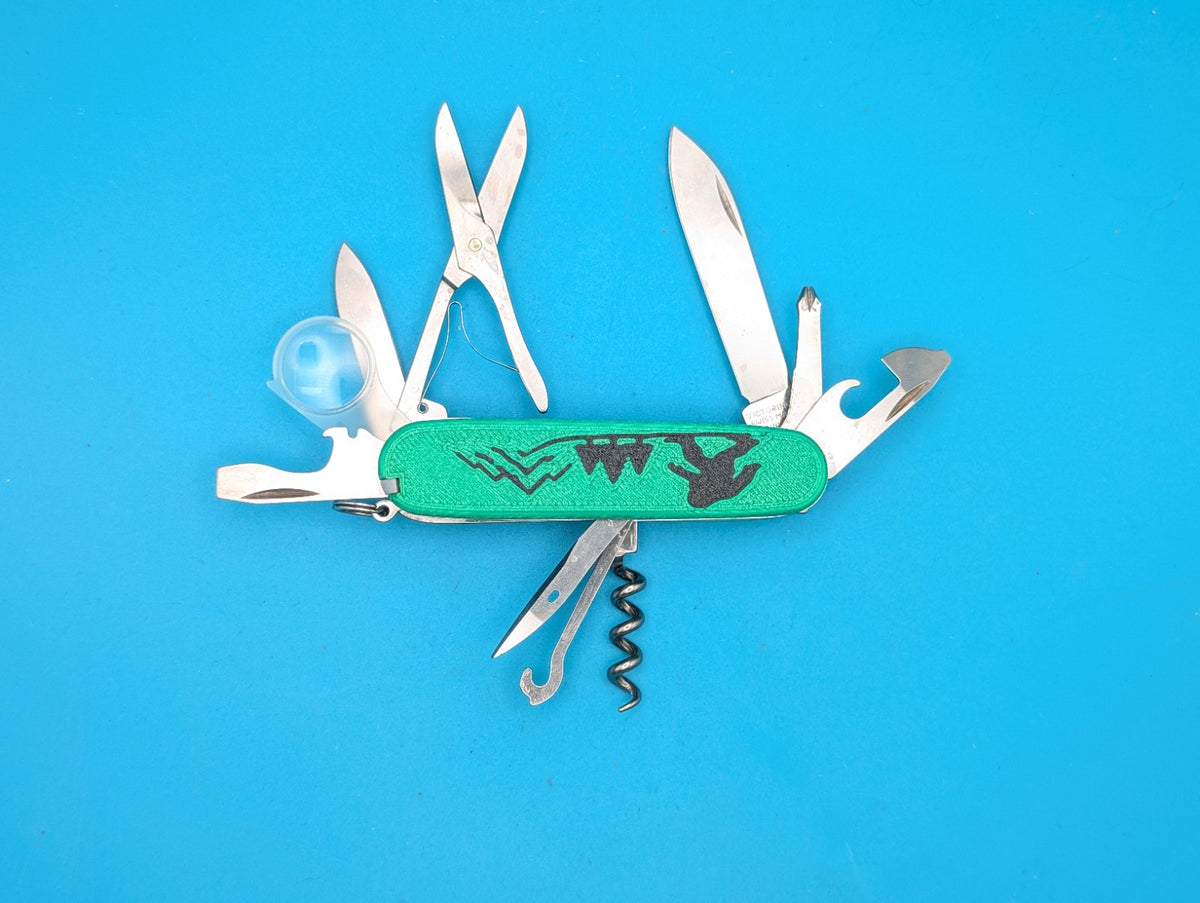 Custom Victorinox Explorer Swiss Army Knife Multi Tool!