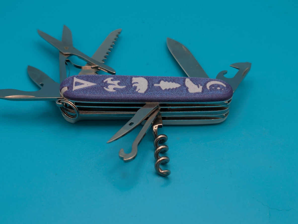 Custom Victorinox Huntsman Swiss Army Knife Multi Tool!