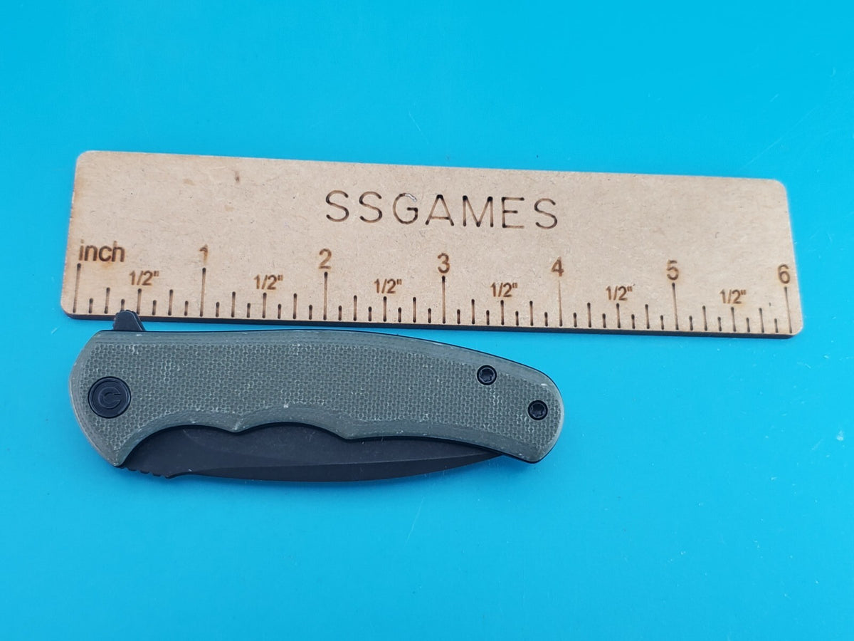CIVIVI Mini Praxis Folding Pocket Knife, 2.98" D2 Steel Blade G10 Handle