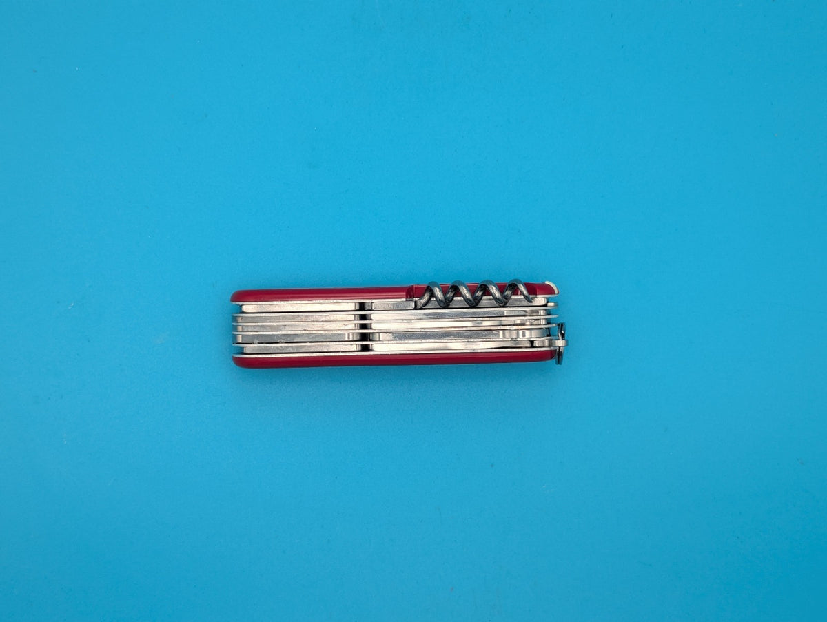 Victorinox Ranger Swiss Army Knife Red Multi-Tool! NICE!