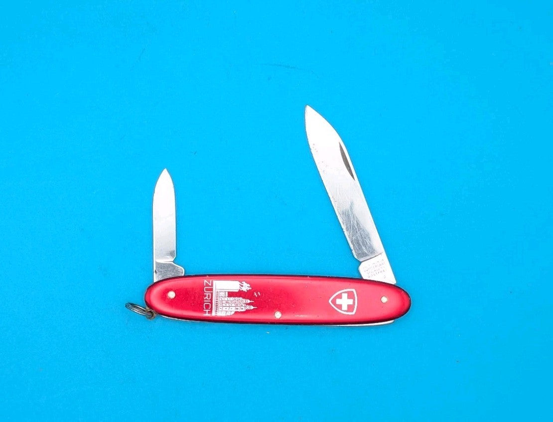 Victorinox Pocket Pal Red Smooth Alox Swiss Army Knife Multi Tool!
