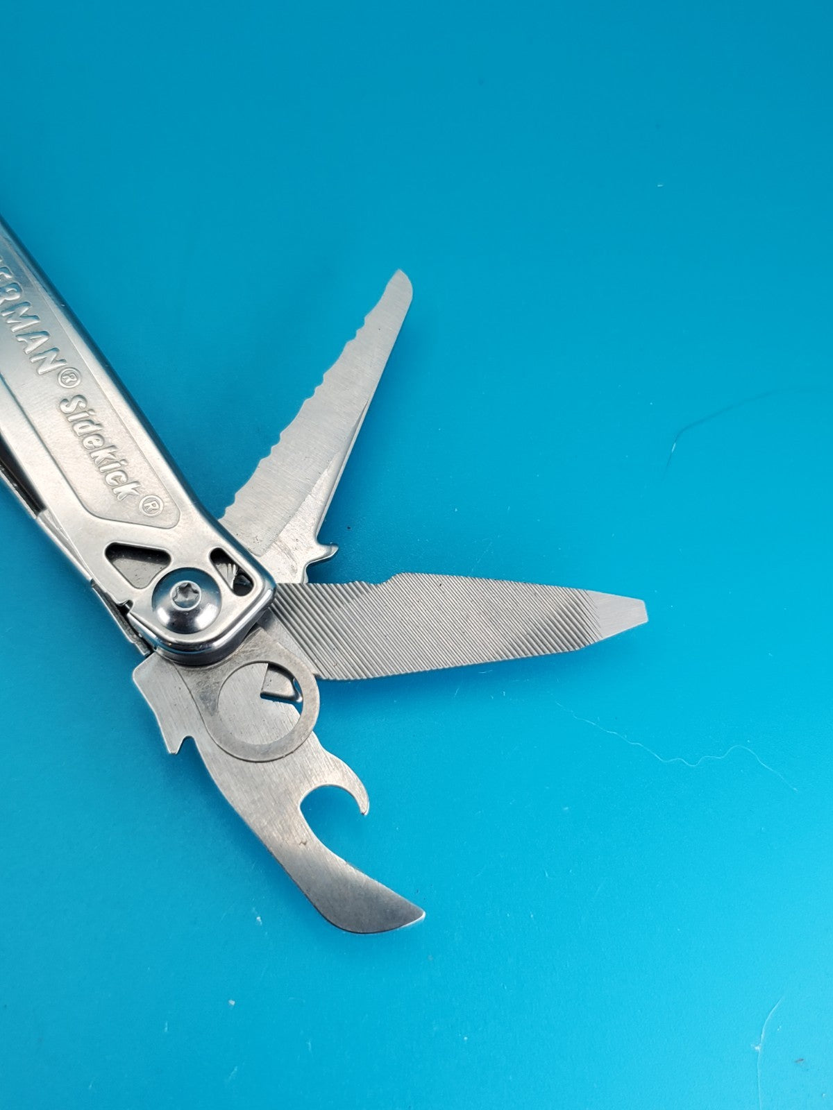Leatherman Sidekick Multi-Tool, Knife, Pliers, Saw, Stainless! *DUNCAN AVIATION*