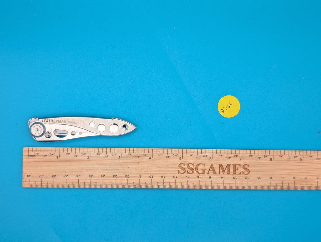 Leatherman Skeletool KBX Pocket Knife w/ Bottle Opener, SILVER!