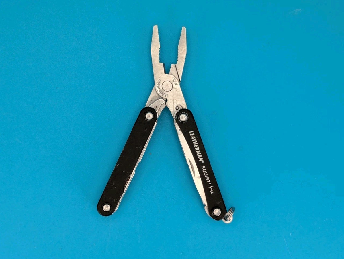 Leatherman SQUIRT PS4 Multi-Tool With Pliers Scissors Knife BLACK!