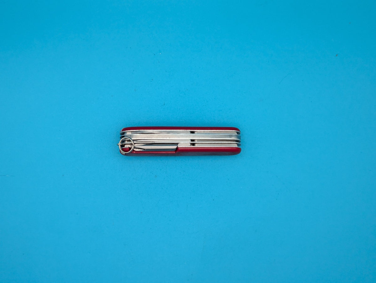 Victorinox Vintage Grand Prix Red Swiss Army Knife Multi Tool!