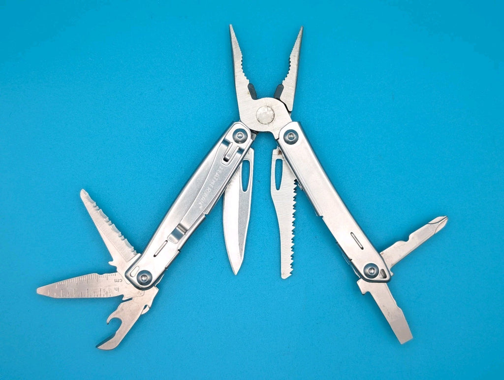 Leatherman Sidekick Multi-Tool, Knife, Pliers, Saw, Stainless