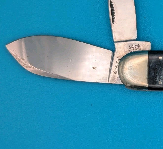Bulldog Brand Germany "Black Bear" Hammer Forged Elephant Toe Pocket Knife!