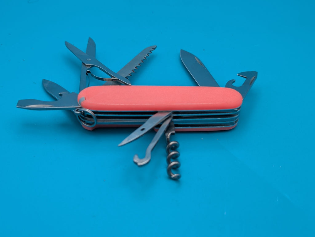 Custom Victorinox Huntsman Glow in the Dark Swiss Army Knife Multi Tool!