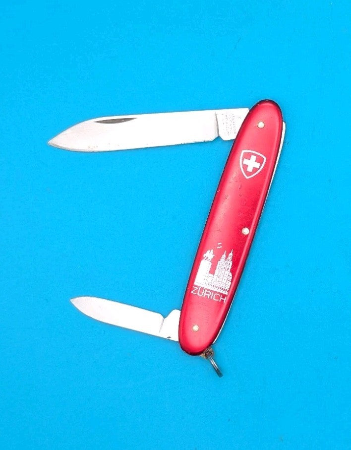 Victorinox Pocket Pal Red Smooth Alox Swiss Army Knife Multi Tool!