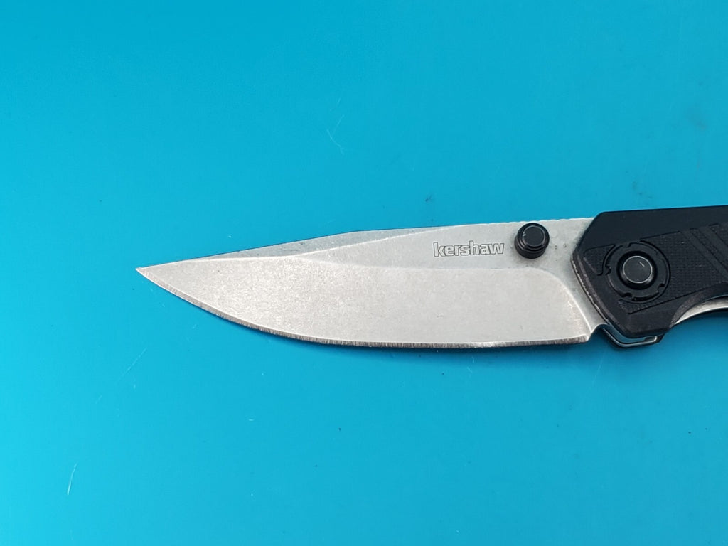 Kershaw Knives Camshaft Liner Lock 1370 4Cr13 Stainless Black Nylon