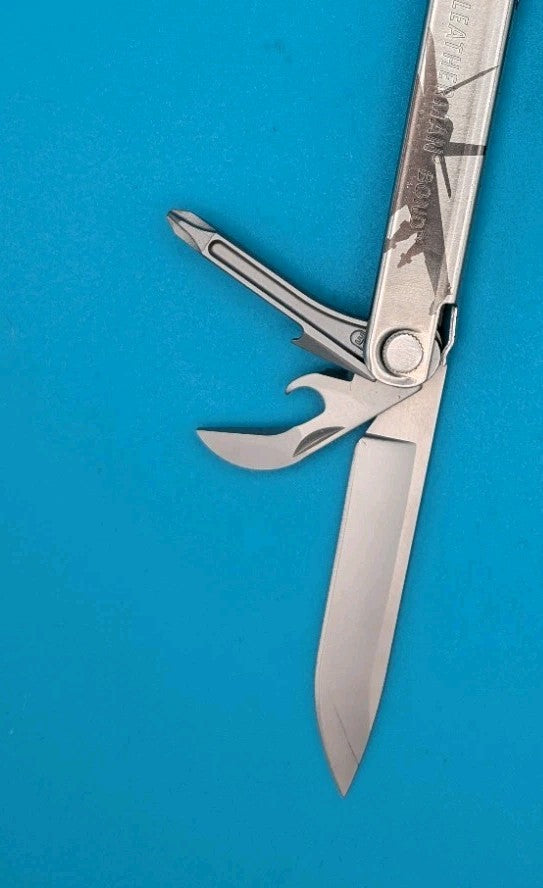 LEATHERMAN Bond Multitool, Stainless Steel Everyday Tool! WILL CULWELL 10-05-22