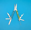 Leatherman Micra Multi-Tool, Knife, Scissors, Key Ring, Teal Twist!