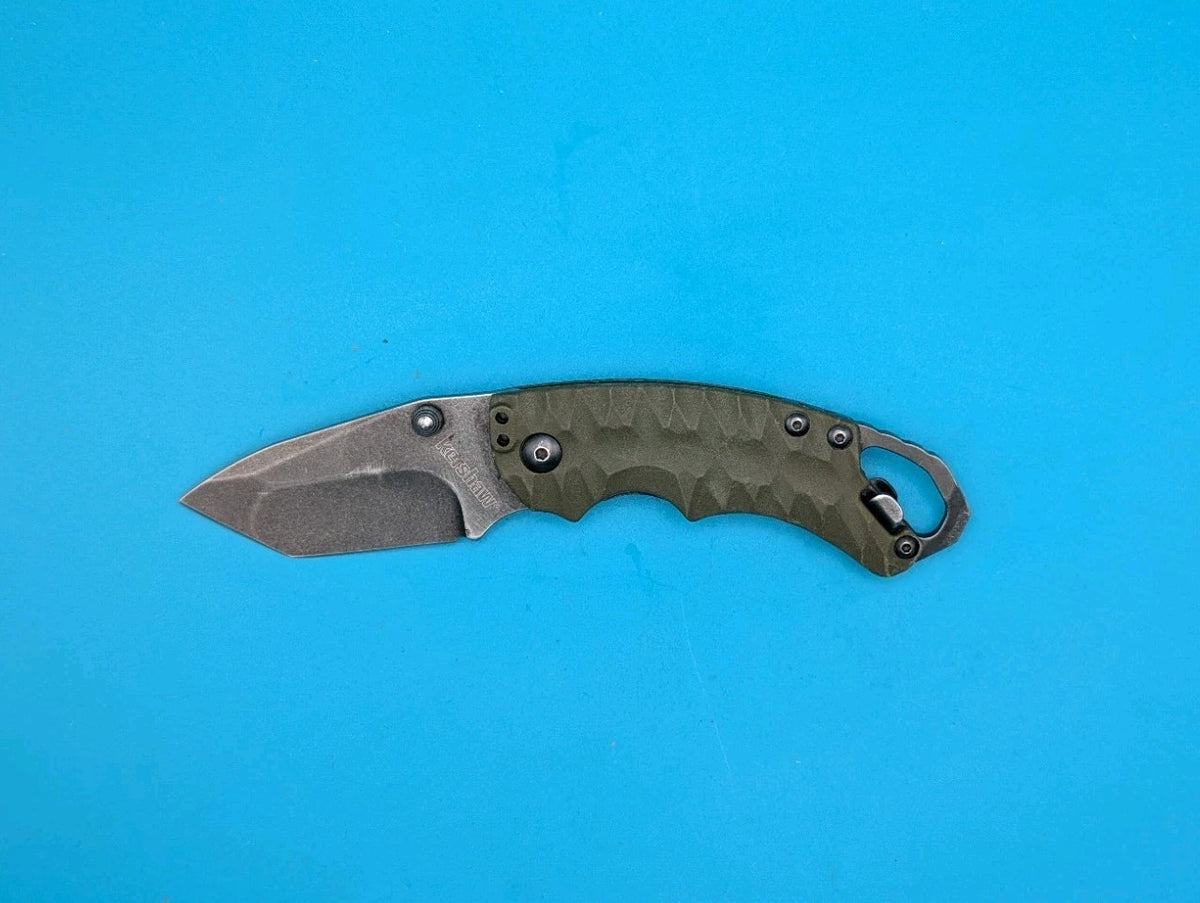 Kershaw 8750TOLBW Shuffle Linerlock OLIVE GREEN Folding Knife Pocket Folder!
