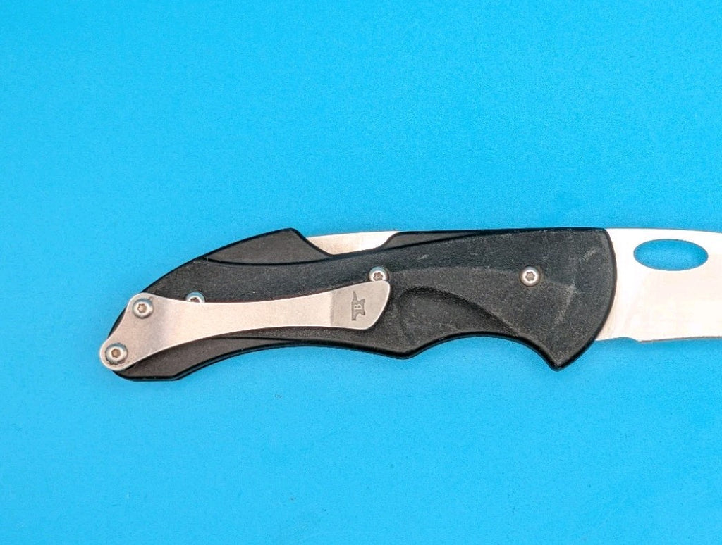 Buck Knife USA Fluid 289 Discontinued Drop Point 3” 420HC Satin Mid-Lockback!