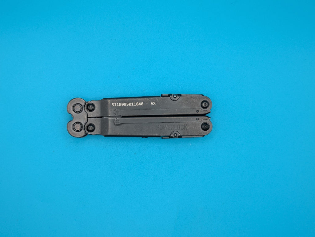 SOG PowerLock Multi Tool! WITH SHEATH! BLACK!