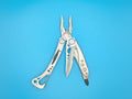 LEATHERMAN Skeletool Multi Tool - Combo Edge Blade Knife Pliers Carabiner!