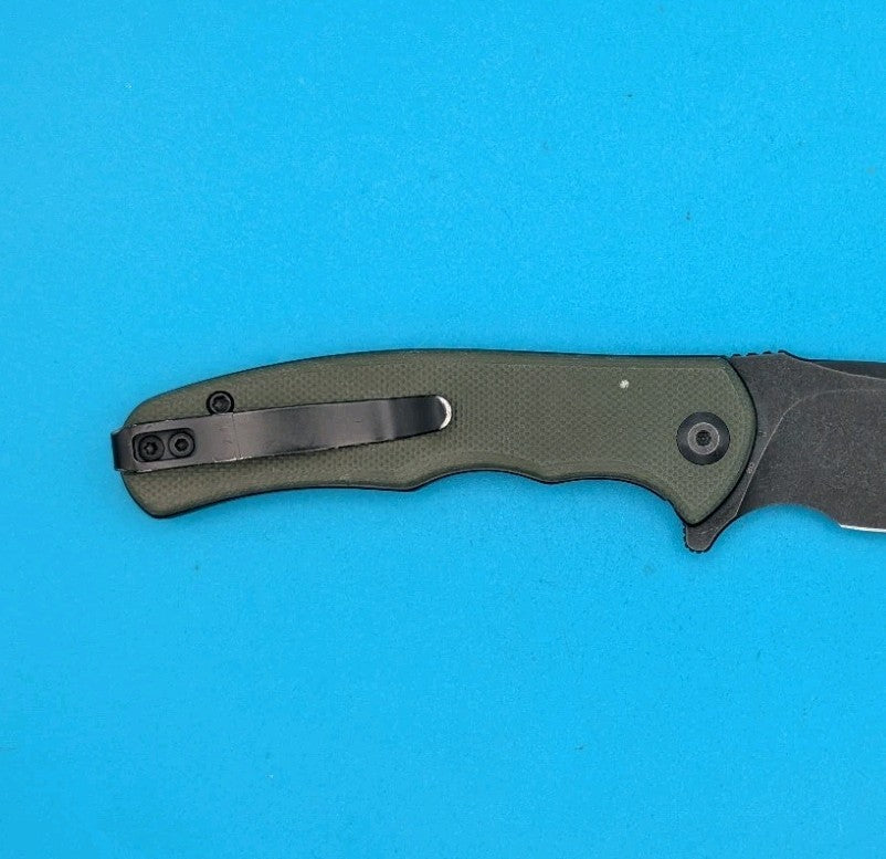 Civivi Mini Praxis Flipper Pocket Knife Liner Lock Plain Edge Stonewashed Blade!