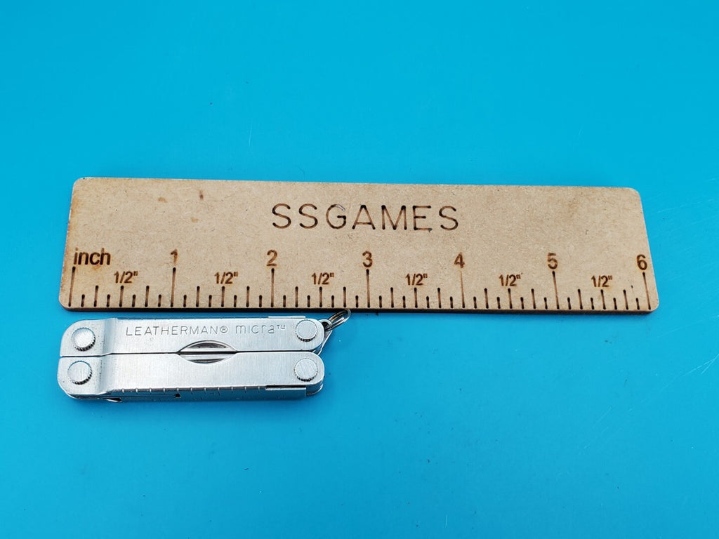 Leatherman Micra Multi-Tool Knife Scissors Key Ring Stainless Steel! LOT OF 3!