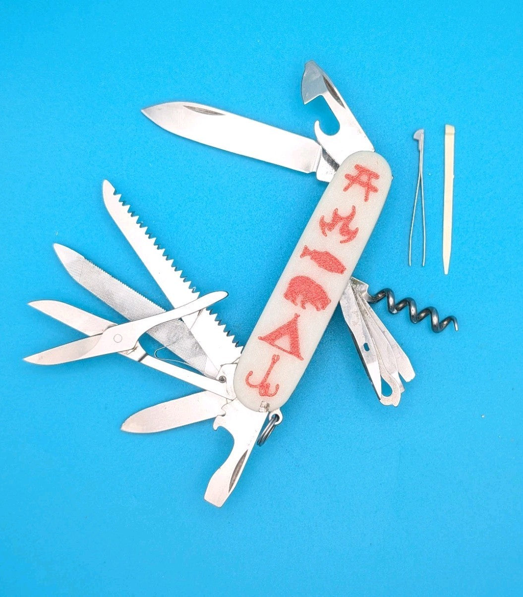 Custom Victorinox Ranger Glow in the Dark Knife Multi-Tool!