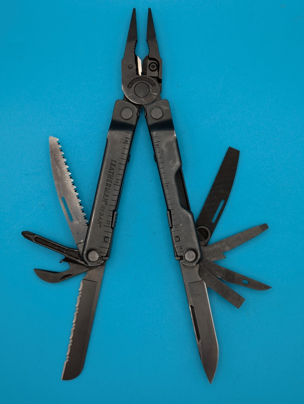 Leatherman Rebar Multi-Tool! Free Shipping! BLACK OXIDE!