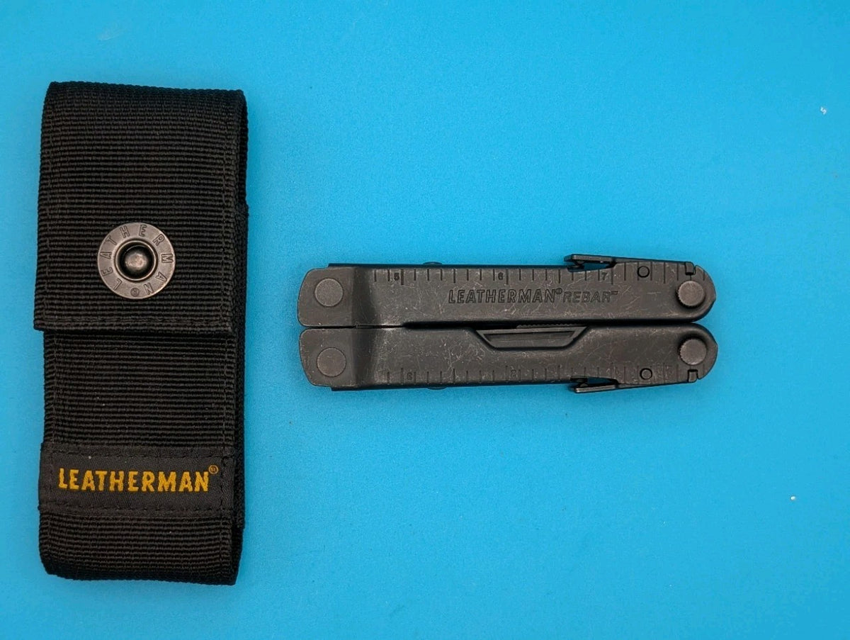 Leatherman Rebar Multi-Tool! BLACK OXIDE! WITH SHEATH!