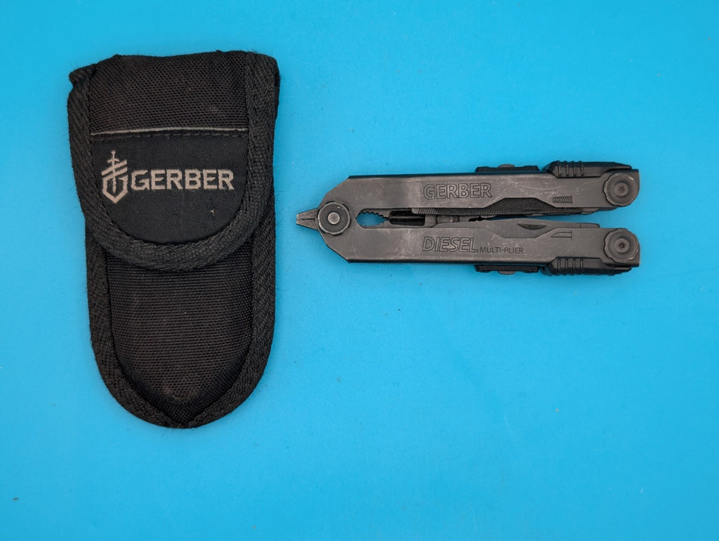 Gerber Diesel Multi Plier Multi-Tool! BLACK! WITH SHEATH!