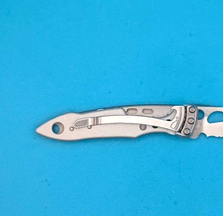 Leatherman Skeletool KBx Pocket Knife w/ Bottle Opener, Silver