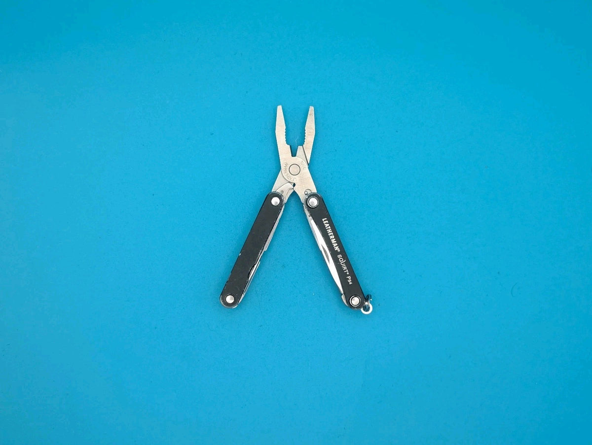 Leatherman SQUIRT PS4 Multi-Tool With Pliers Scissors Knife BLACK!