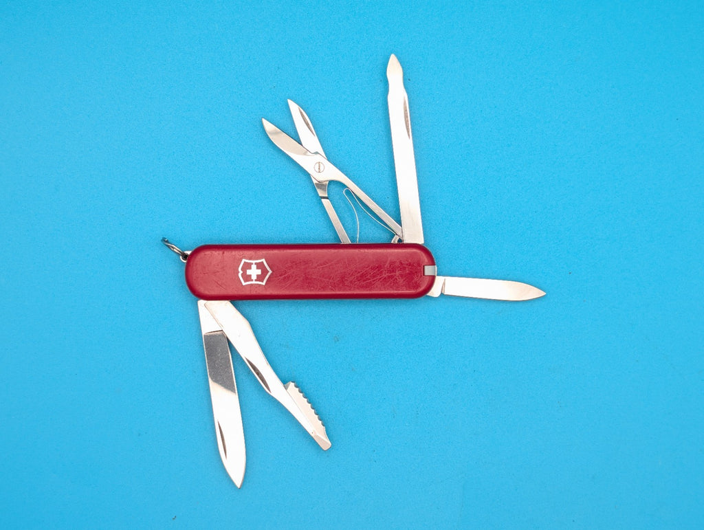 Victorinox Executive Swiss Army Knife, RED! FREE SHIPPING! RETIRED!