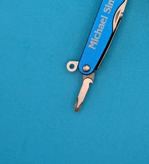 Leatherman Juice CS4 Multi Tool! Retired! GLACIER BLUE! *MICHAEL SIMMONS*