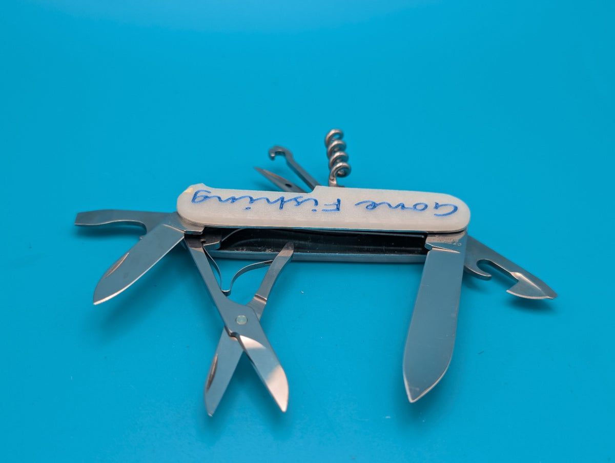 Custom Victorinox Climber Glow in the Dark Swiss Army Knife Multi Tool!