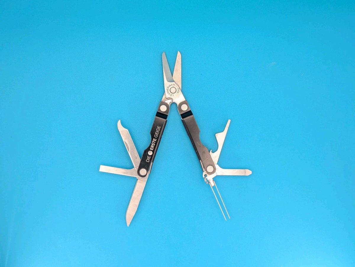 Leatherman Micra Multi-Tool Knife Scissors Key Ring! MIXED COLORS! LOT OF 5!