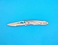 Leatherman Skeletool KBX Pocket Knife w/ Bottle Opener, SILVER!