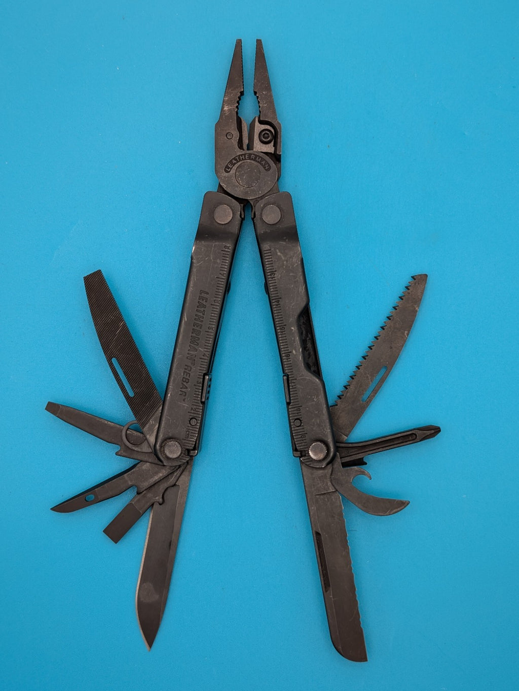 Leatherman Rebar Multi-Tool! Free Shipping! BLACK OXIDE!