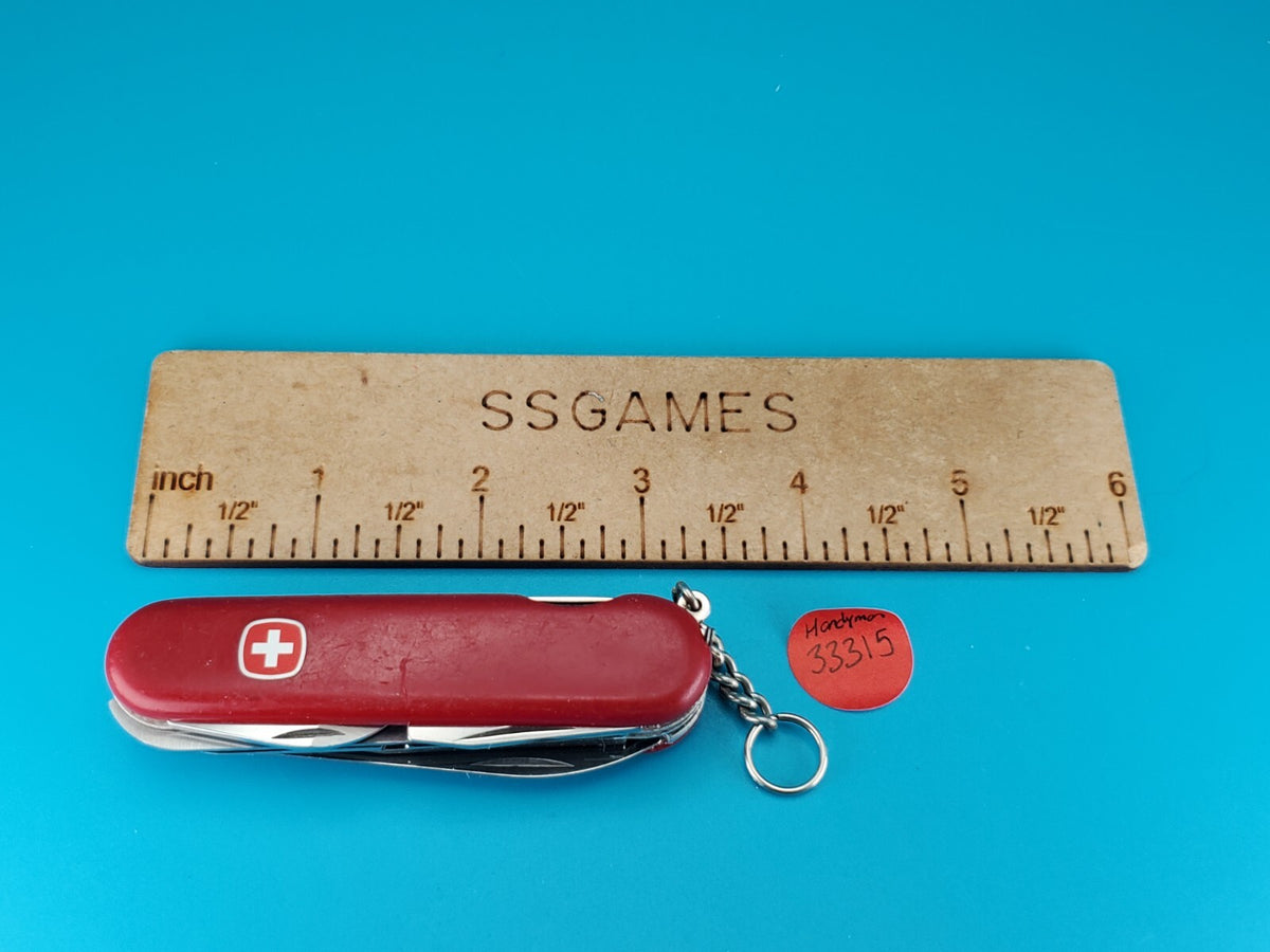 Wenger Handyman Red Swiss Army Knife Multi Tool!