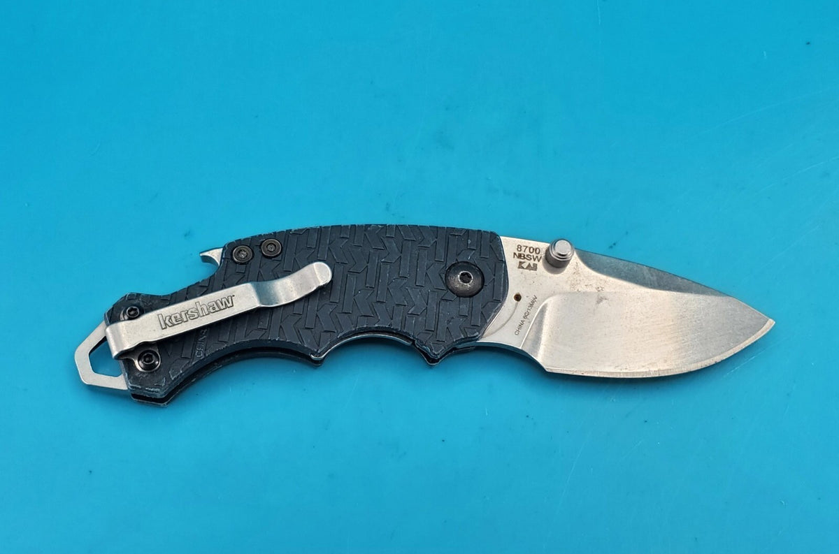 Kershaw Shuffle Small Folding Pocket Knife & Bottle Opener - 8700NBSW