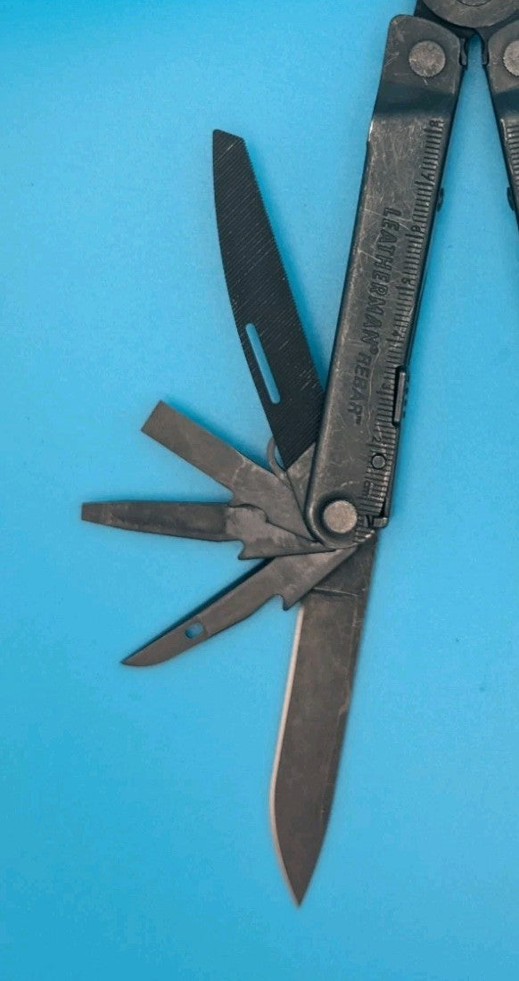 Leatherman Rebar Multi-Tool! Free Shipping! BLACK OXIDE!