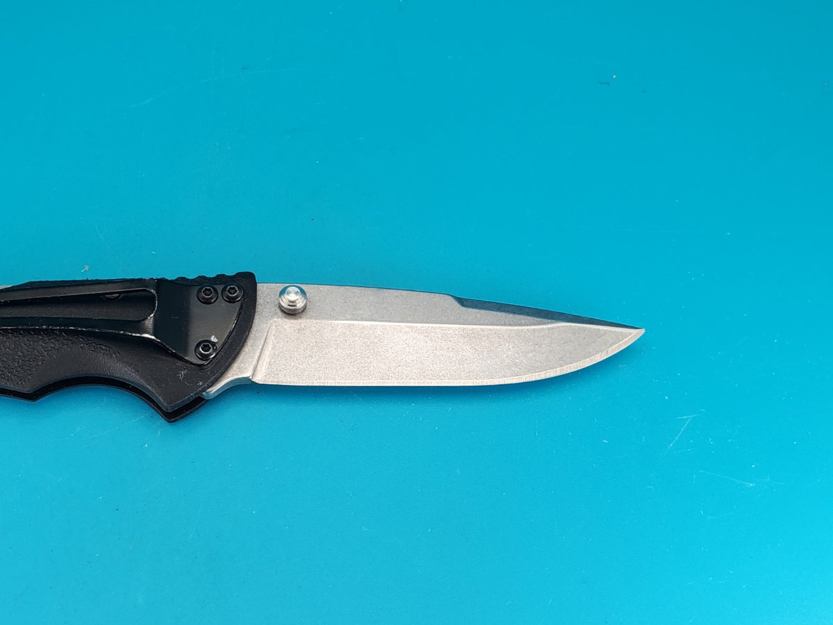 Buck USA 285 Black Lockback Folding Pocket Knife!