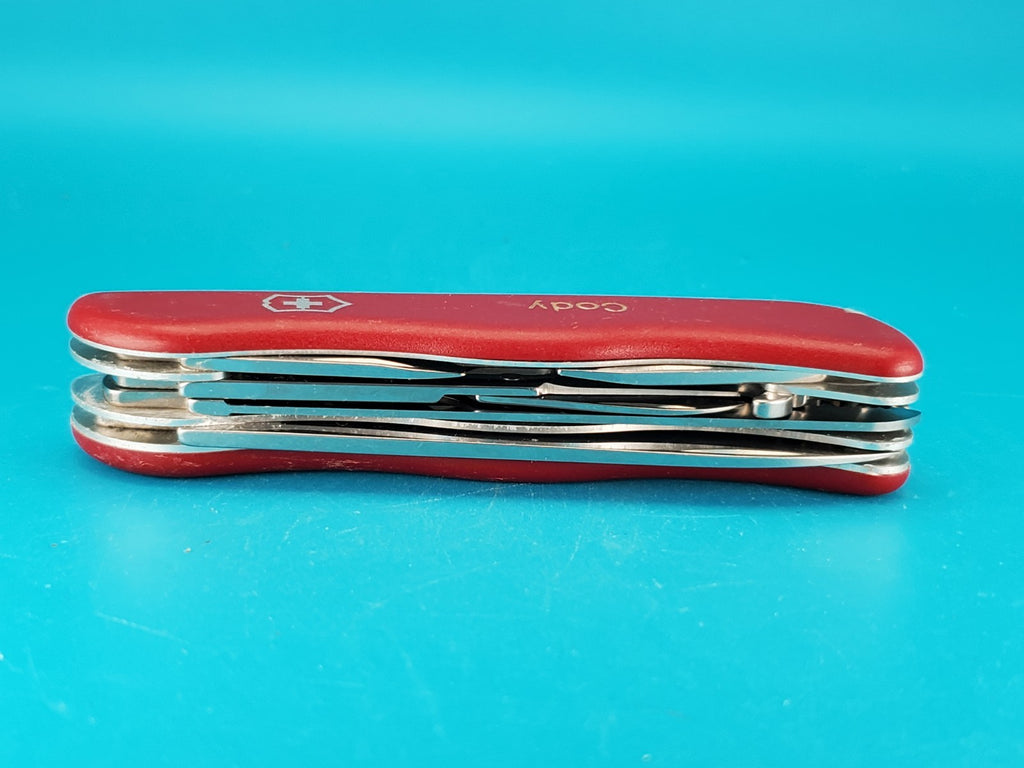 Victorinox Outrider Red Swiss Army Knife Multi Tool! Original Slide Lock! *CODY*