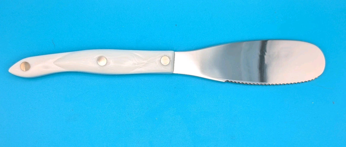CUTCO PEARL HANDLE 1768 SPREADER SPATULA KNIFE USA