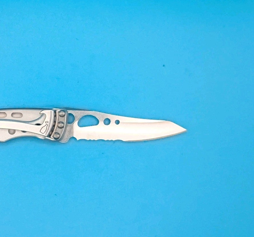 Leatherman Skeletool KBX Pocket Knife w/ Bottle Opener, SILVER!