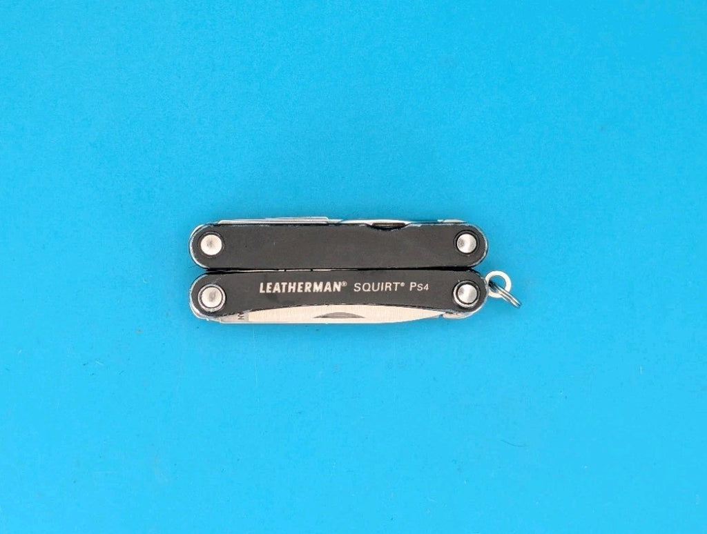 Leatherman SQUIRT PS4 Multi-Tool With Pliers Scissors Knife BLACK!