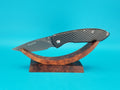 Buck Knives 327 Nobleman Carbon Fiber Folding Pocket Knife!