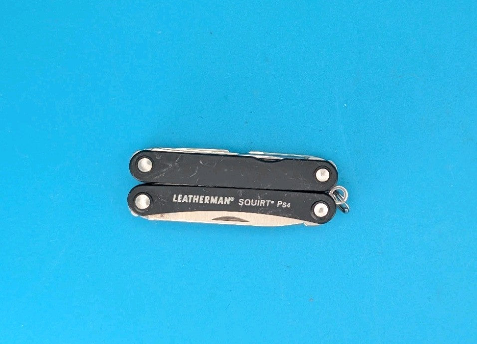 Leatherman SQUIRT PS4 Multi-Tool With Pliers Scissors Knife BLACK!