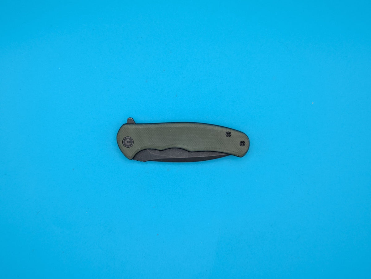 Civivi Mini Praxis Flipper Pocket Knife Liner Lock Plain Edge Stonewashed Blade!