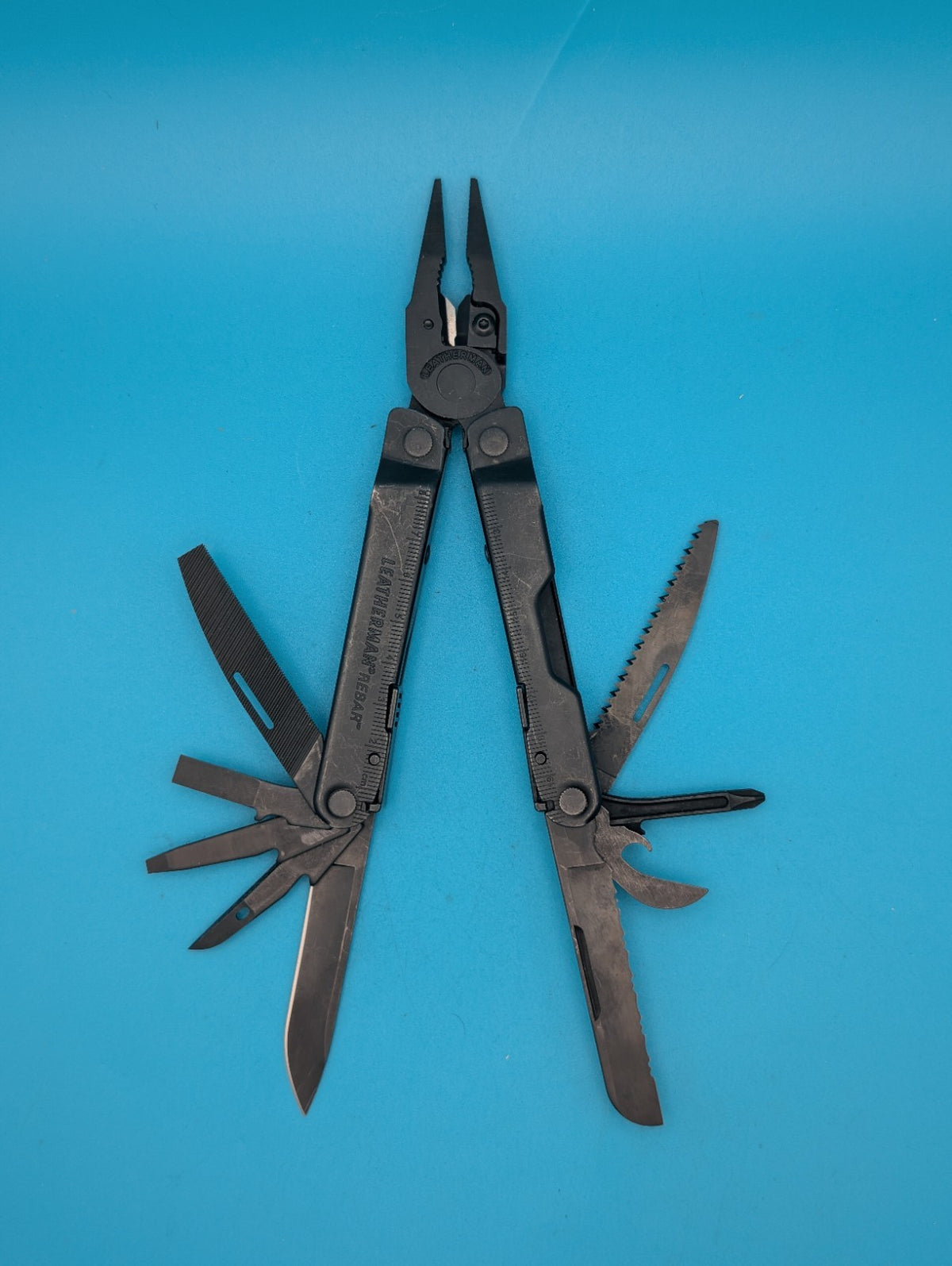 Leatherman Rebar Multi-Tool! Free Shipping! BLACK OXIDE!