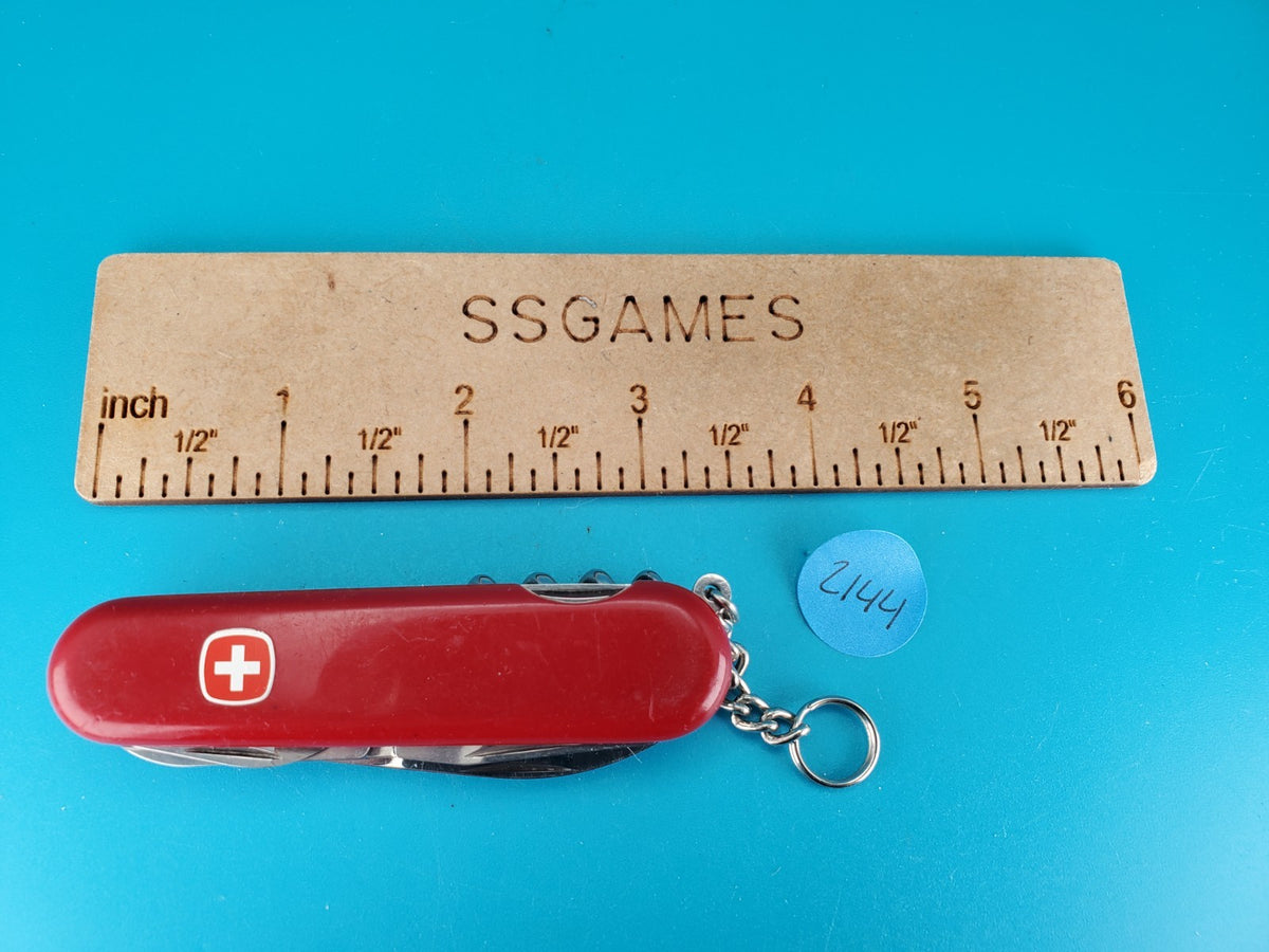 Wenger Traveler Red Swiss Army Knife Multi Tool!