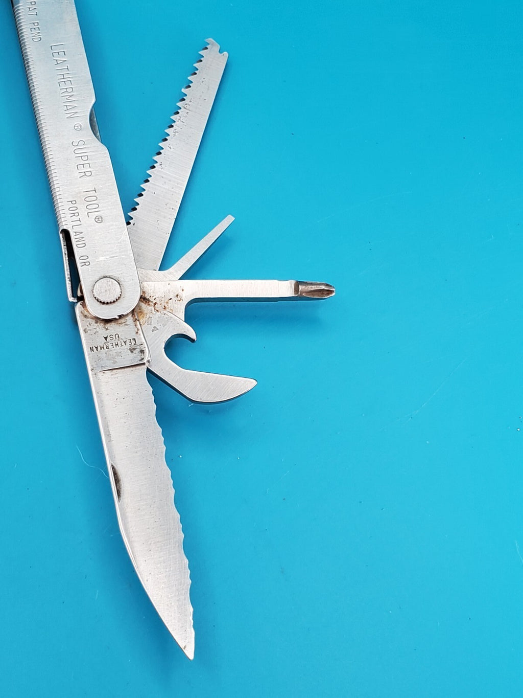 LEATHERMAN Super TOOL Multi Function Tool PLIERS, Stainless! 11-98 DATE!